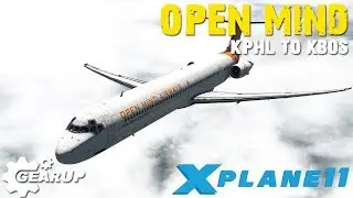 X-PLANE 11 | ROTATE MD-80 | AEROLINEA VIRTUAL | ROTATE MD-80 | OPEN MIND AIRWAYS #4 | 