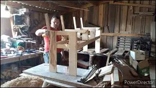 How to make a bench and table with your own hands.