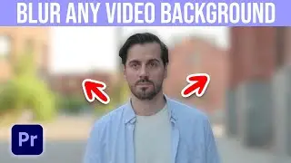 How To Blur Background In Premiere Pro