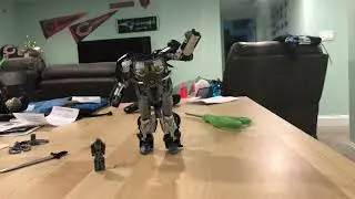Transformers stop motion- Cogman transformers video test