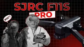 Бюджетний дрон 🔥  SJRC F11S PRO — технологія ELS
