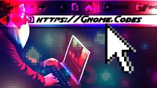 GnomeCode website 🌌 to relax/study with