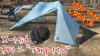 1000 Mile Update: X-Mid Pro 2 (Tarp Mod)