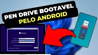 Como CRIAR Pen Drive BOOTAVEL Pelo ANDROID 2023