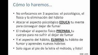 Curso Vive Libre de Fumar Ahora