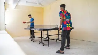 2 NOOBS PLAYING TABLE TENNIS