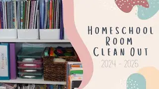 Homeschool Room Clean-up | Get It Done with Me | Homeschool Mom
