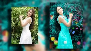 IVANA ALAWI CHANGE BACKGROUND COLOR SNAPSEED TUTORIAL