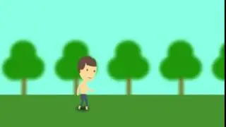 character animation by using puppet tool(Walk cycle)