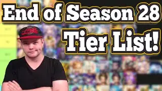 End of Season 28 G3 RTA Tier list By Seiishizo - With Timestamps - Summoners War