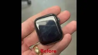 Результат полировки Apple Watch на станке Primo Polish (fabmobile & Red Wolf) #shorts #fabmobile