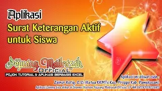 Aplikasi Surat Keterangan Aktif untuk Siswa | Aplikasi Pendidikan