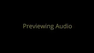 media manager previewing audio video