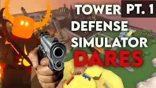 Doing Dares In TDS (Roblox)