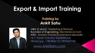 Online Classes of Export Import with 2 hours Live query session