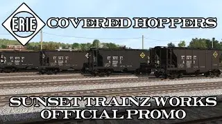 Erie Covered Hoppers | Official Promo | Sunset Trainz Works
