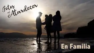 Sesión De Fotos En Familia Junto Al Mar Al Atardecer | El Mundo En Mis Manos