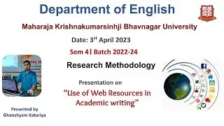 Using Web Resources in Academic Writing