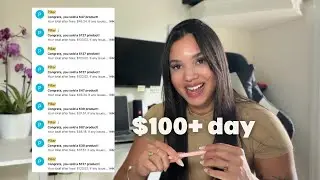How to make $100+ a day with digital products