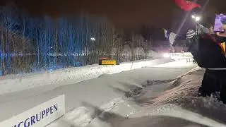 Kalle Rovanperä, SS1 Red Barn Arena, Rally Sweden 2024.