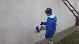 Учеба бега по стене 2 (настоящая)