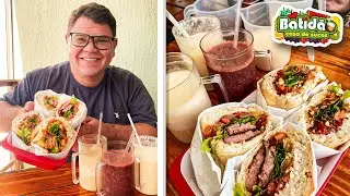 SAUSAGE AND PORK SNACK | BEST JUICES | BATIDÃO JUICES