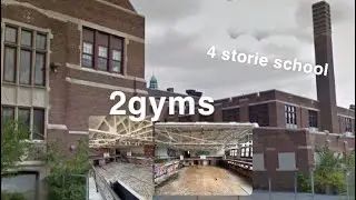 Exploring a locked up 4 story high school (in good condition)