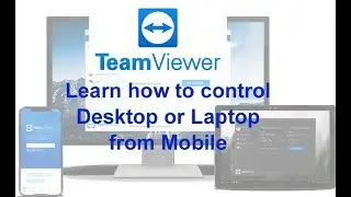 Learn how to control desktop or laptop with mobile