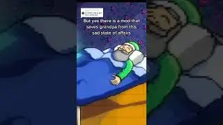 Are there mods to give grandpa a better bed in Stardew valley? 
