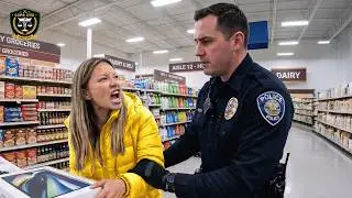 Best Buy Karen Stealing Over $1000 in Fraudulent Returns | Karens Getting Arrested By Police