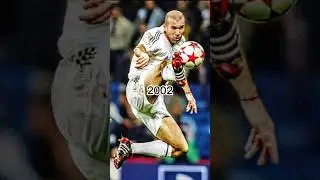 Zinedine Zidane Skills Evolution 🔥🥶