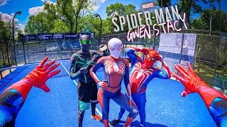 SPIDER GWEN wants to INJECT 3 BROS SPIDER MAN to MADE THEM fall in LOVE with her (spiderman POV)