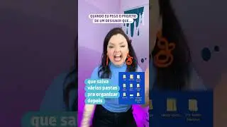 Quando eu pego um projeto de um designer que... | Laryssa Moura #shorts
