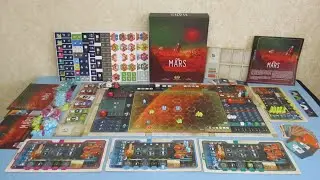 On Mars: Распаковка настольной игры