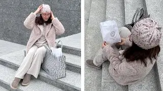 Вяжем ШАПКУ с пайетками