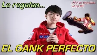 LE REGALAN... EL GANKEO PERFECTO a FAKER