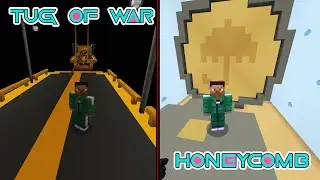 Squid Game Tug of War & Honeycomb - Minecraft Education