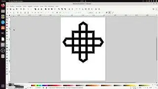 Inkscape 1.3 e lo strumento crea forme: nodo celtico