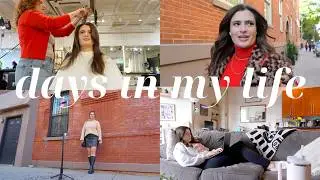 Cozy fall NYC vlog 🍂 creating content, drinks in Soho, haircut + more