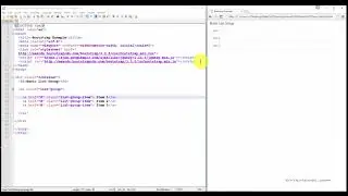 20. Bootstrap List Groups