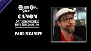 CANON 27x7.3 Handholdable Servo Drive Zoom Lens - Paul McAniff - NAB 2024