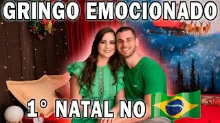 🇧🇷 GRINGO FICOU EMOCIONADO com o Natal No Brasil Pela Primeira Vez!!!