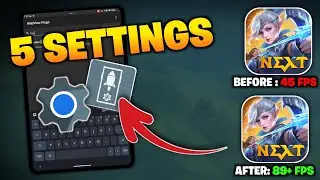 No More FPS DROP with these 5 SETTINGS to Improve MLBB Performance using ANDROID SYSTEM WEBVIEW!