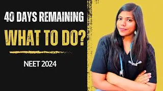 CRACK NEET in 40 Days😱|Revision strategy🎯