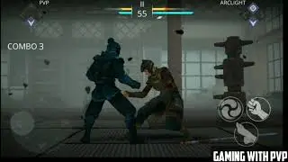 INSANE LEVEL FIGHT WITH ARCLIGHT | SHADOW FIGHT 3 |CHAPTER 2 BY PVP