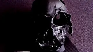 Darth Vader Melted helmet