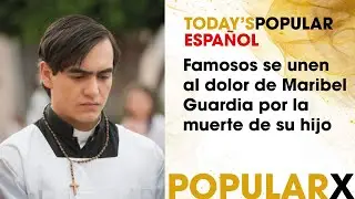 Famosos se unen al dolor de Maribel Guardia por la muerte de su hijo