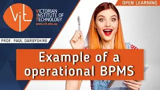 Example of operational BPMS | PROF. PAUL DARBYSHIRE
