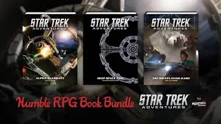 Humble Bundle ~ Star Trek Adventures by Modiphius Book Bundle~July 2020  😍💜😍