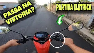 POP 110i com partida elétrica passa na vistoria do DETRAN?